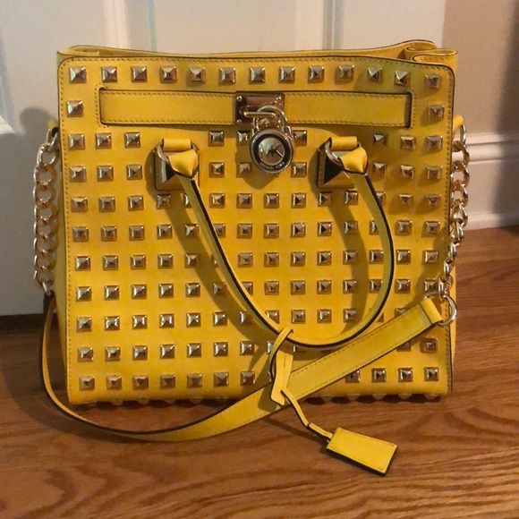 Michael Kors Handbags - Michael kors yellow tote